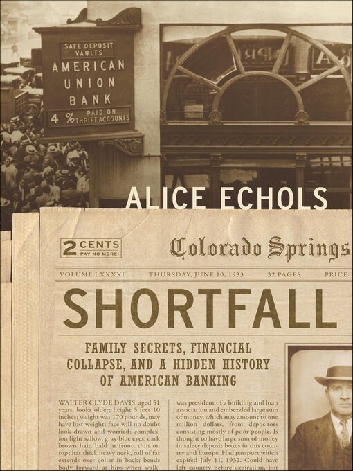 Title details for Shortfall by Alice Echols - Available